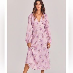 LOVESHACKFANCY Kinnear Midi Dress
